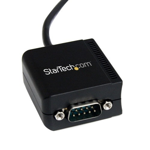 StarTech.com ICUSB2321FIS cable gender changer DB-9 USB A Black