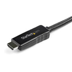 StarTech.com HD2DPMM3M video cable adapter 118.1" (3 m) HDMI Type A (Standard) DisplayPort Black
