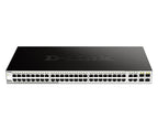 D-Link DGS-1210-52 network switch Managed L2 Gigabit Ethernet (10/100/1000) 1U Black