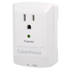 CyberPower CSP100TW surge protector White 1 AC outlet(s) 125 V