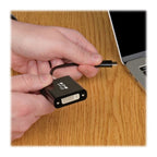 Tripp Lite U444-06N-DVIBAM video cable adapter 5.91" (0.15 m) USB Type-C DVI-D Black