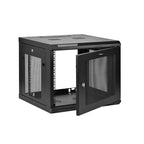StarTech.com RK920WALM rack cabinet 9U Wall mounted rack Black