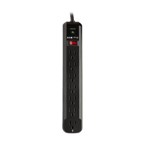 Tripp Lite TLP712B surge protector Black 7 AC outlet(s) 120 V 144.1" (3.66 m)