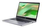 Acer Chromebook CB314-4HT-312G Intel Core i3 N-series i3-N305 14" Touchscreen Full HD 8 GB LPDDR5-SDRAM 128 GB Flash Wi-Fi 6 (802.11ax) ChromeOS Silver