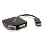 C2G 54340 cable gender changer DisplayPort HDMI, VGA, DVI Black