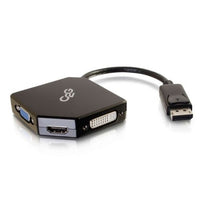 C2G 54340 cable gender changer DisplayPort HDMI, VGA, DVI Black