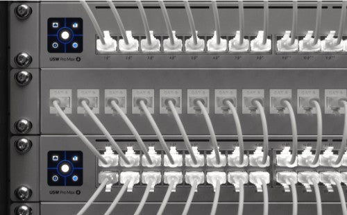 Ubiquiti UACC-Cable-Patch-EL-3M-W networking cable Translucent, White 118.1" (3 m) Cat6