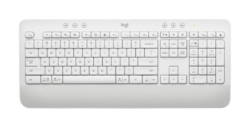 Logitech 920-011018 keyboard Mouse included Office Bluetooth QWERTY English White