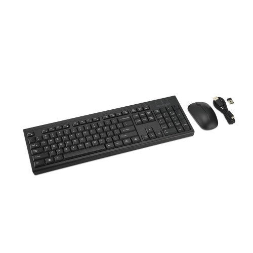 Kensington KM270 EQ keyboard Mouse included Office RF Wireless + Bluetooth QWERTY US English Black