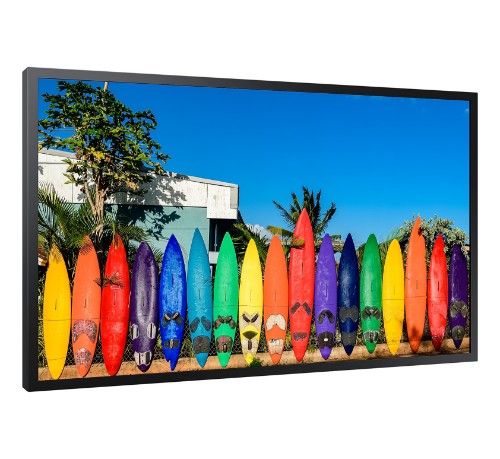 Samsung LH55OMBEBGBXZA signage display Digital signage flat panel 55" LED Wi-Fi 3000 cd/m² 4K Ultra HD Black Tizen 5.0 24/7