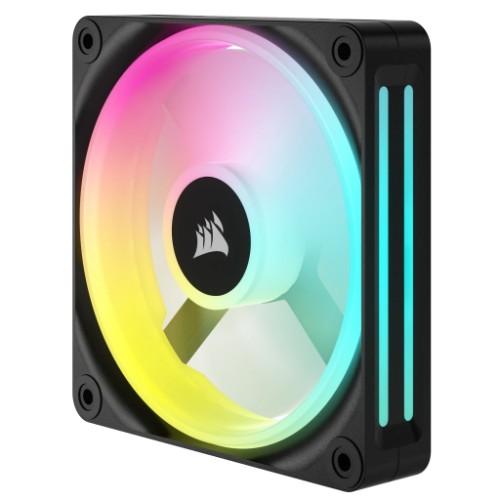 Corsair CUE LINK QX120 RGB Computer case Fan 4.72" (12 cm) Black, White 1 pc(s)
