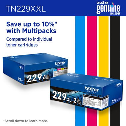 Brother TN-229XXLM toner cartridge 1 pc(s) Original Magenta