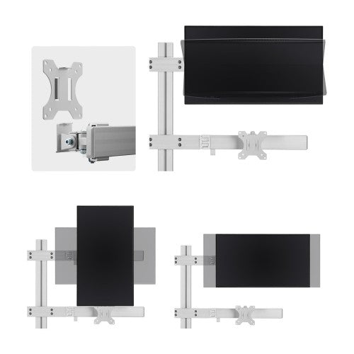 StarTech.com 6-MONITOR-ARM-A monitor mount / stand 32" Desk White