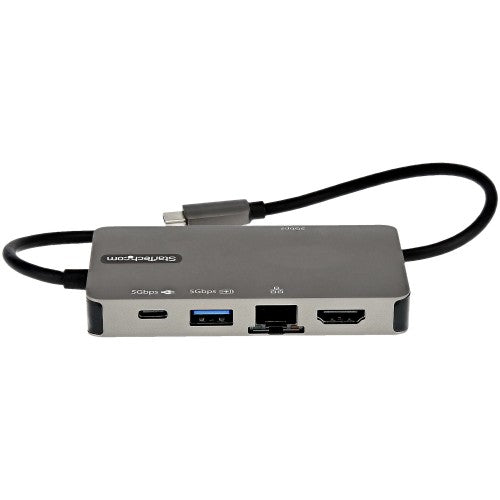 StarTech.com DKT30CHVPD2 laptop dock/port replicator USB 3.2 Gen 1 (3.1 Gen 1) Type-C Black, Gray