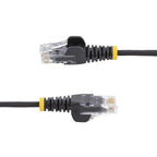 StarTech.com N6PAT1BKS networking cable Black 11.8" (0.3 m) Cat6 U/UTP (UTP)