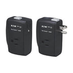 Tripp Lite TRAVELER100BT surge protector Black 2 AC outlet(s) 120 V