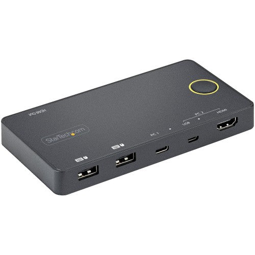 StarTech.com SV221HUC4K KVM switch Black