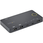 StarTech.com SV221HUC4K KVM switch Black