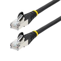 StarTech.com NLBK-75F-CAT6A-PATCH networking cable Black 901.6" (22.9 m) S/FTP (S-STP)