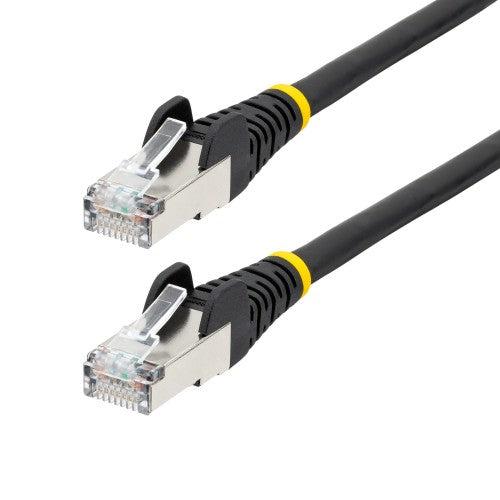 StarTech.com NLBK-100F-6A-PATCH networking cable Black 1200.8" (30.5 m) Cat6a S/FTP (S-STP)