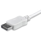 StarTech.com CDP2DPMM1MW video cable adapter 39.4" (1 m) USB Type-C DisplayPort White