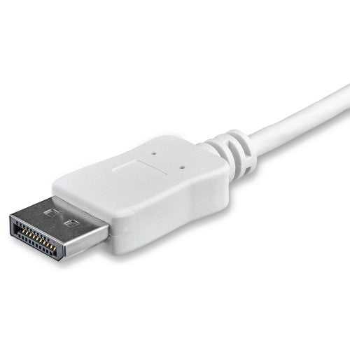 StarTech.com CDP2DPMM1MW video cable adapter 39.4" (1 m) USB Type-C DisplayPort White