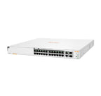 HPE Aruba Networking Aruba Instant On 1960 24G 20p Class4 4p Class6 PoE 2XGT 2SFP+ 370W Managed L2+ Gigabit Ethernet (10/100/1000) Power over Ethernet (PoE) 1U White