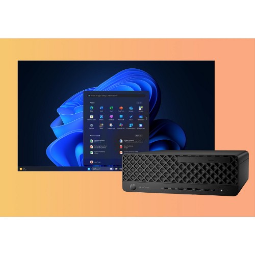 HP EliteDesk 8 SFF G1i Desktop AI PC Wolf Pro Security Edition Intel Core Ultra 7 265 32 GB DDR5-SDRAM 512 GB SSD Windows 11 Pro Black