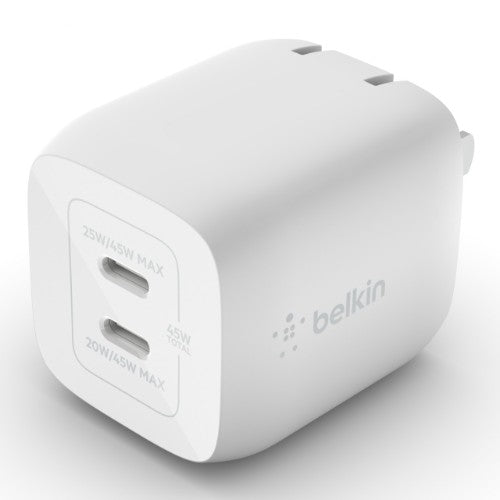 Belkin WCH011dq2MWH-B6 Laptop, Smartphone White AC Fast charging Indoor