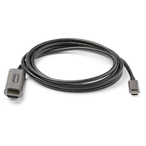StarTech.com CDP2HDMM2MH video cable adapter 78.7" (2 m) HDMI Type A (Standard) USB Type-C Black, Silver