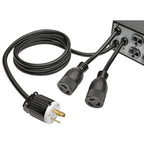 Tripp Lite SU3000LCD2UHV uninterruptible power supply (UPS) Double-conversion (Online) 3 kVA 2700 W 8 AC outlet(s)