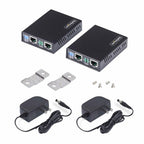 StarTech.com C2-ETHERNET-EXTENDER network extender Network transmitter & receiver Black 10, 100 Mbit/s