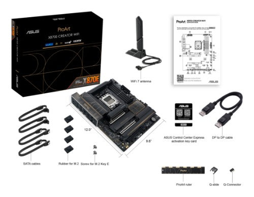 ASUS ProArt X870E-CREATOR WIFI AMD X870E Socket AM5 ATX