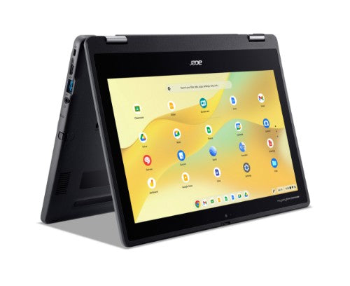 Acer Chromebook R757T-C2AZ Intel® N N150 Hybrid (2-in-1) 11.6" Touchscreen HD 8 GB LPDDR5x-SDRAM 64 GB Flash Wi-Fi 7 (802.11be) ChromeOS Black English