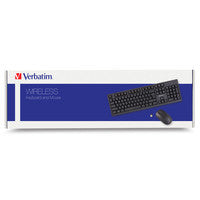 Verbatim 70724 keyboard Mouse included RF Wireless Black