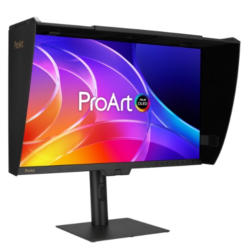 ASUS ProArt OLED PA27USD computer monitor 26.5" 3840 x 2160 pixels 4K Ultra HD QD-OLED Black