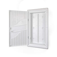StarTech.com 28P1-MEDIA-ENCLOSURE rack cabinet Wall mounted rack White