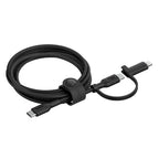 Belkin BoostCharge Pro USB cable USB 2.0 59.1" (1.5 m) USB C USB C/Lightning Black