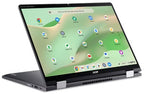 Acer Chromebook Enterprise Spin 714 CP714-2WN-320J Intel® Core™ i3 i3-1315U 14" Touchscreen Full HD 8 GB LPDDR4x-SDRAM 256 GB SSD Wi-Fi 6E (802.11ax) ChromeOS Gray