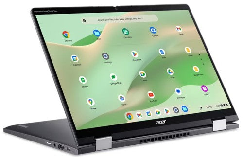 Acer Chromebook Enterprise Spin 714 CP714-2WN-320J Intel® Core™ i3 i3-1315U 14" Touchscreen Full HD 8 GB LPDDR4x-SDRAM 256 GB SSD Wi-Fi 6E (802.11ax) ChromeOS Gray