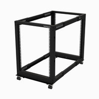 StarTech.com 4POSTRACK15U rack cabinet 15U Freestanding rack Black