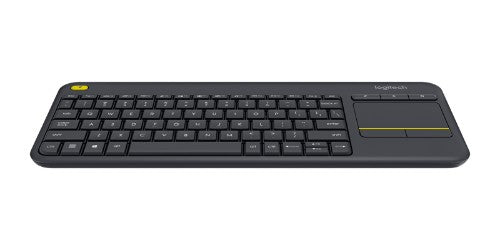 Logitech K400 Plus keyboard Universal RF Wireless AZERTY French Black