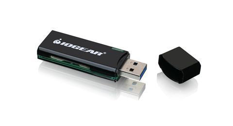iogear GFR304SD card reader USB 3.2 Gen 1 (3.1 Gen 1) Black