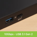 iogear GUD3C4K2TAA notebook dock/port replicator Wired Thunderbolt 4 Black
