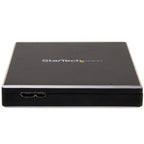 StarTech.com S251BMU313 storage drive enclosure HDD/SSD enclosure Black 2.5"