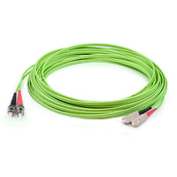 AddOn Networks ADD-ST-SC-3M5OM5 InfiniBand/fibre optic cable 118.1" (3 m) OFNR Green