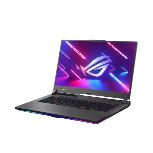 ASUS ROG Strix G17 G713PU-DS91-CA laptop AMD Ryzen™ 9 7945HX 17.3" Full HD 16 GB DDR5-SDRAM 1 TB SSD NVIDIA GeForce RTX 4050 Wi-Fi 6E (802.11ax) Windows 11 Home Black, Gray