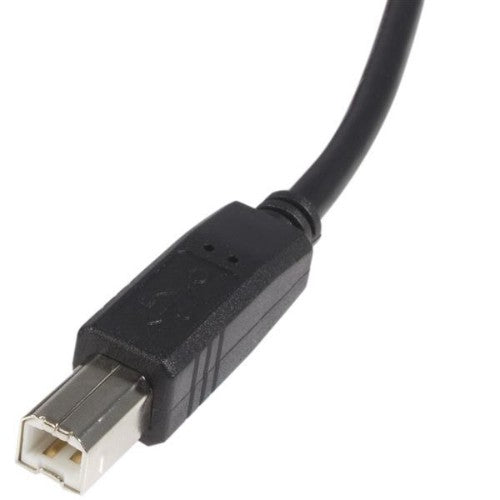 StarTech.com USB2HAB10 USB cable USB 2.0 118.1" (3 m) USB A USB B Black