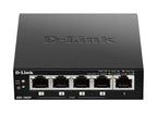 D-Link DGS-1005P Unmanaged L2 Gigabit Ethernet (10/100/1000) Power over Ethernet (PoE) Black