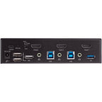 StarTech.com SV231HU34K6 KVM switch Rack mounting Black